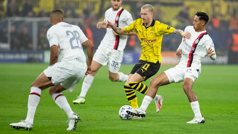 AC Milan vs Dortmund