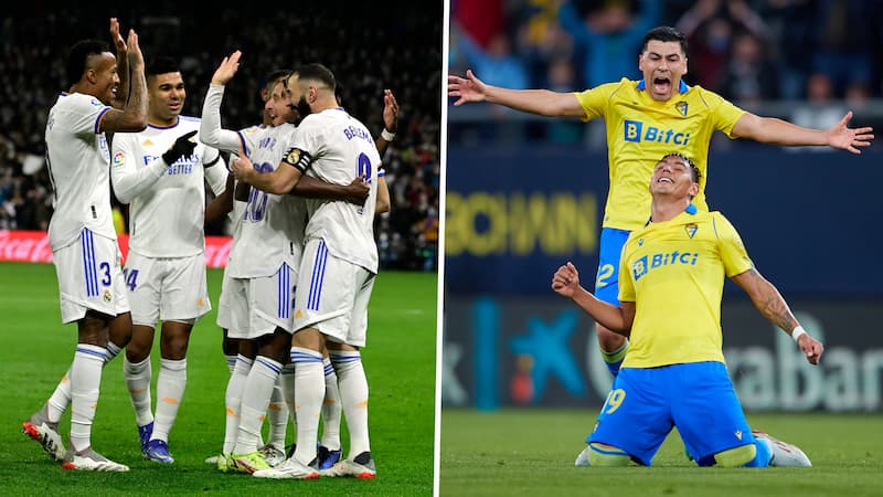 Cadiz vs Real Madrid